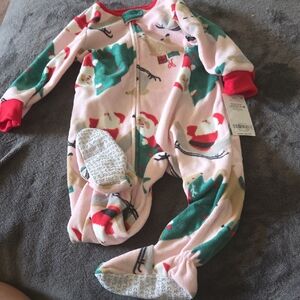 Carter's Christmas Footies One Piece